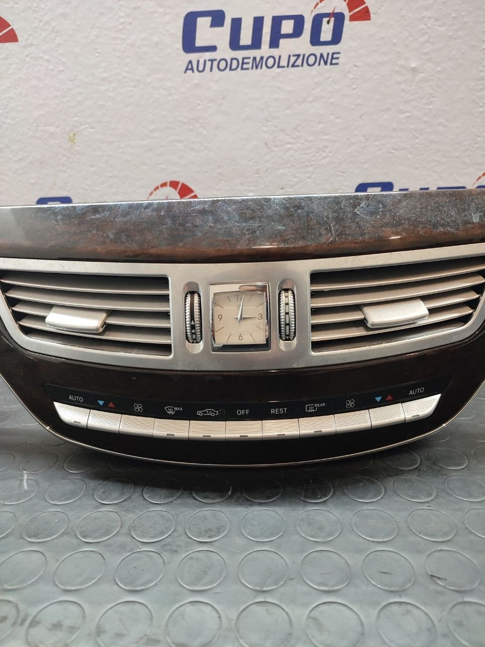 Bocchette aria centrali + comandi clima Mercedes classe S ( w221 ) cod A2219055200