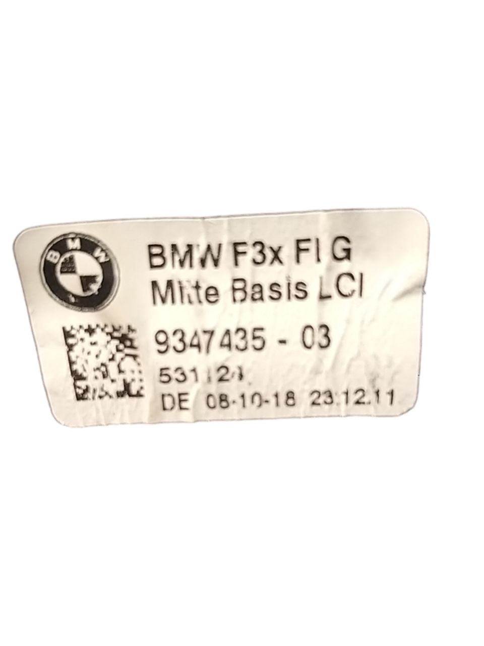 Bocchette Aria Condizionata Centrali + Rivestimento / Modanatura Bmw Serie 1 F20 ( 2011 - 2019 ) Cod : 9347435