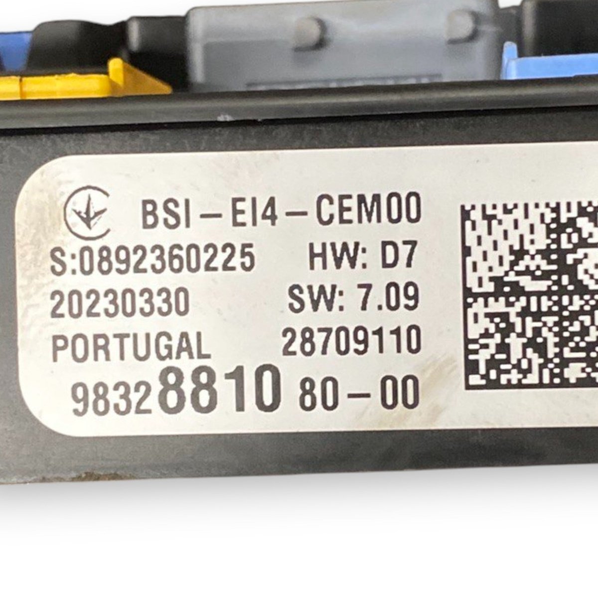 Body computer peugeot 2008 ii 1.2 benzina (2019-) Cod: 9832881080