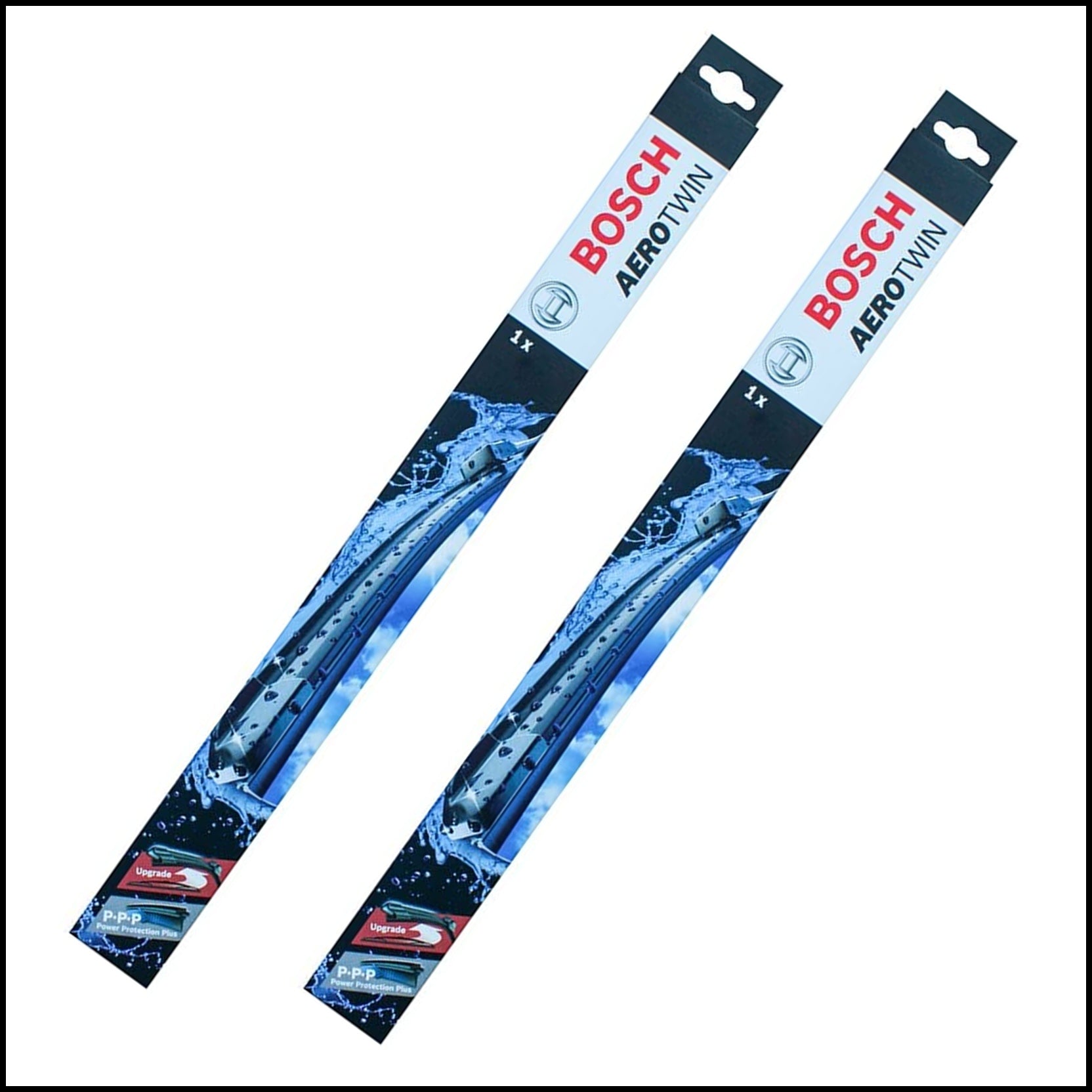 Kit 2 Spazzole Tergicristalli Bosch Aerotwin Lato Guidatore | Lato Passeggero BIBA-RICAMBI
