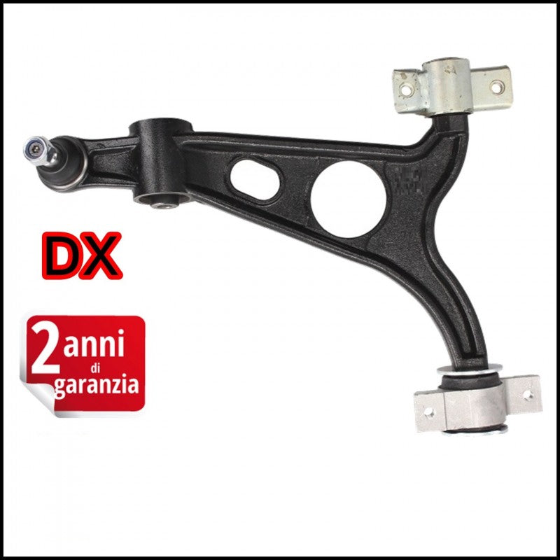 B. Braccio Trapezio Sospensione Anteriore Inferiore Lato DX-Passeggero BIBA-RICAMBI