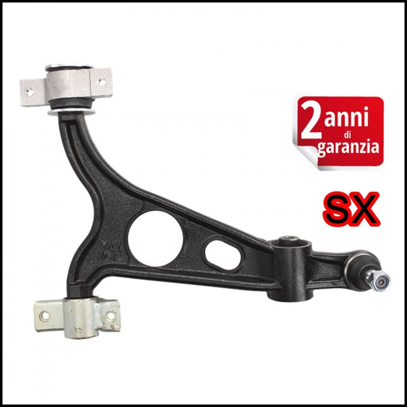 B. Braccio Trapezio Sospensione Anteriore Inferiore Lato SX-Guidatore BIBA-RICAMBI