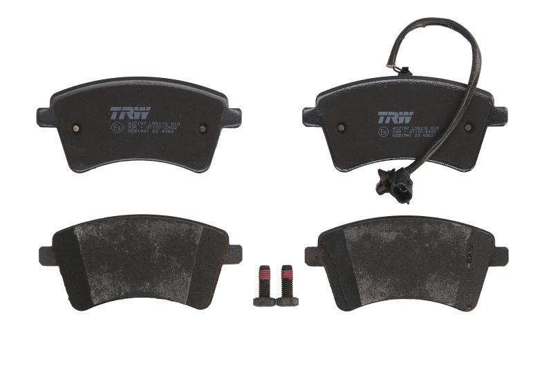 Kit 4 Pastiglie Freno Marca TRW Codice | GDB1941 BIBA-RICAMBI
