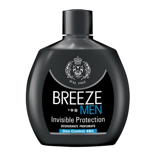 BREEZE DEODORANTE SQUEEZE INVISIBLE PROTECTION MEN 100 ML - BIBA-RICAMBI