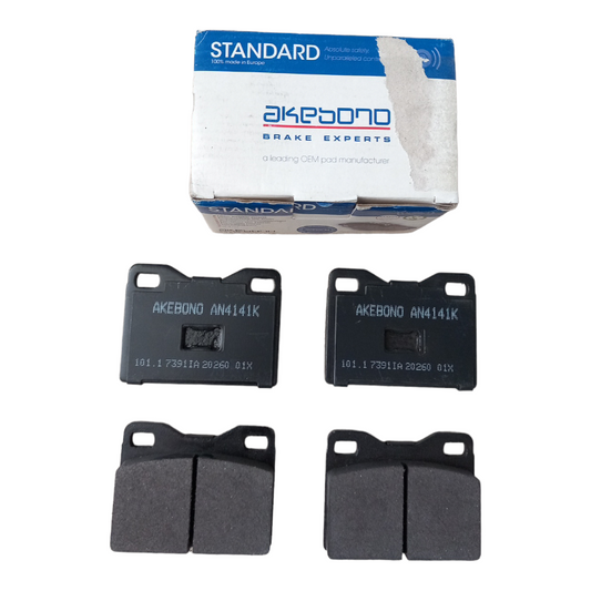 Pastiglie Freno Compatibili Per Audi 100 | Bmw 1502-2002 | Ferrari 208/308 | 400 | 512 | Testarossa art.375X BIBA-RICAMBI