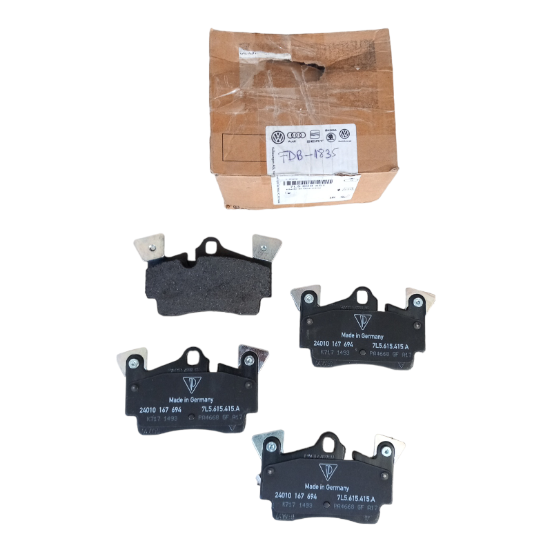Pastiglie Freno Originali VW Compatibili Per Audi Q7 (4LB) | Porsche Cayenne (9PA) art.308X BIBA-RICAMBI