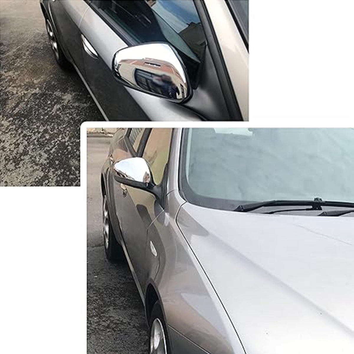 Calotta Specchio Cromata Compatibile Per Alfa Romeo Mito dal 2008>