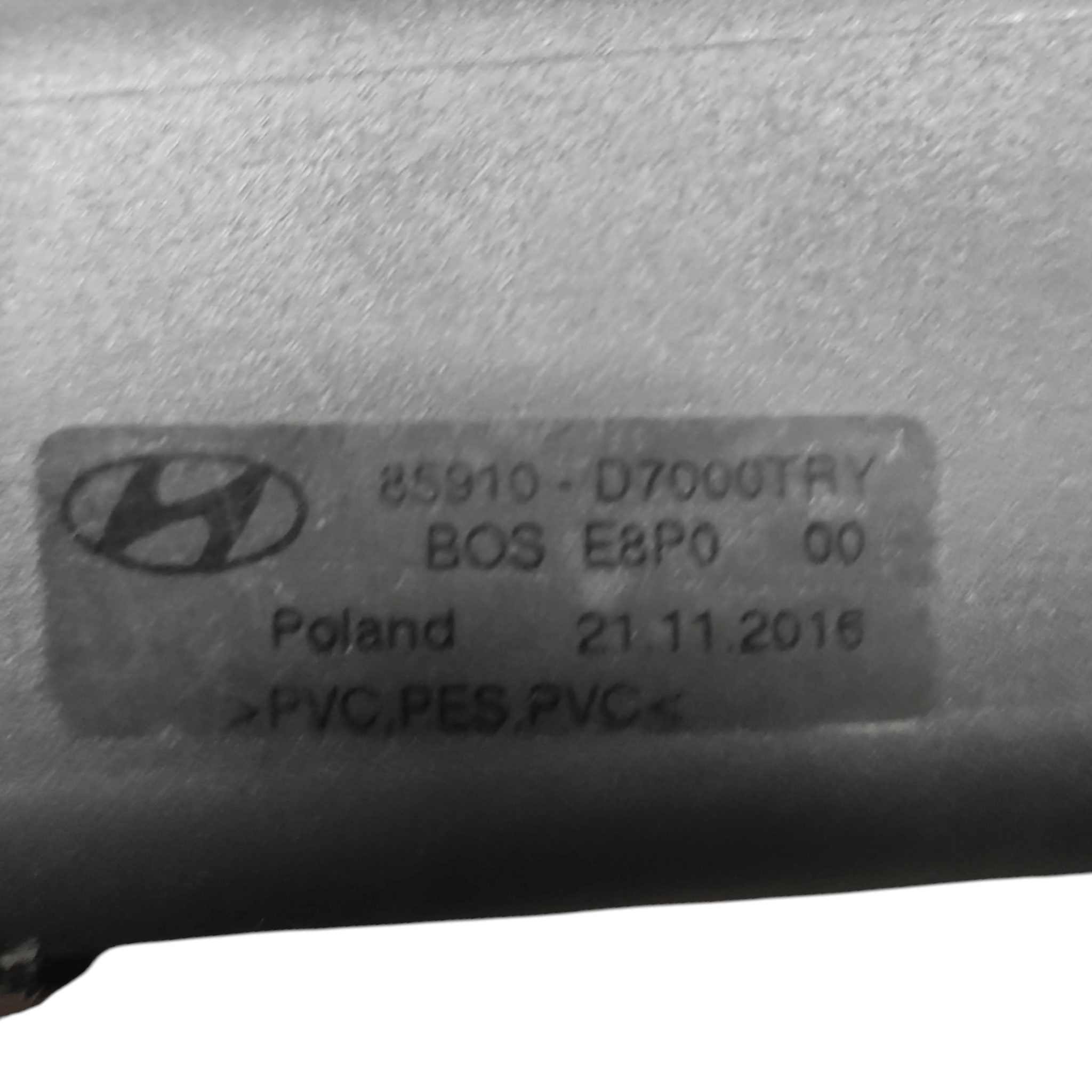 Cappelliera A Rullo Hyundai Tucson COD: 85910-D7000 (2015-2020)