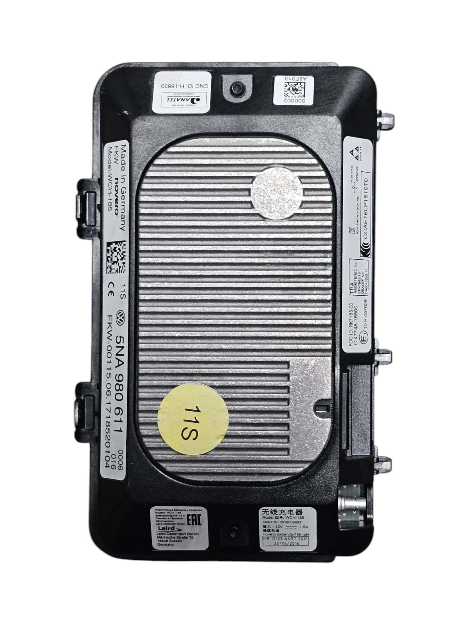 Caricatore Smartphone Wireless Volkswagen Golf 7.5 Cod:5NA980611 (2017-2021)
