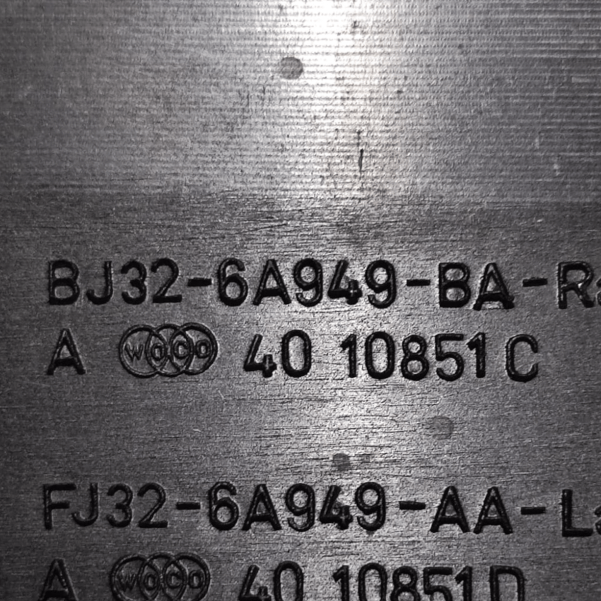 Carter / coprimotore range rover evoque (l538) 2.0 diesel cod: bj326a949ba (2011-2018)