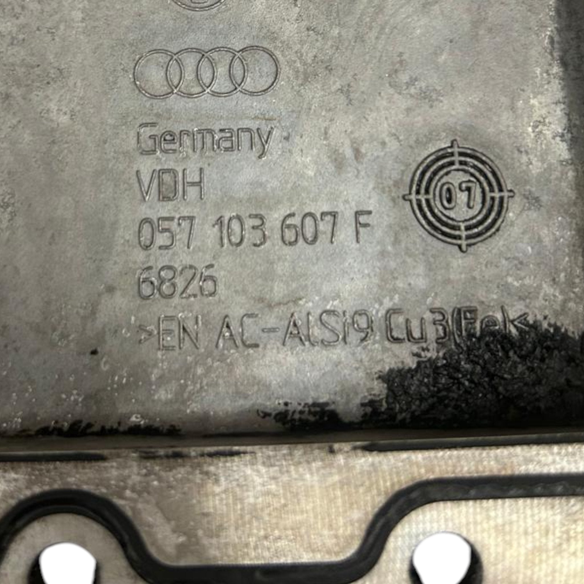 Carter Inferiore Coppa Olio Audi A8 (D3 / 4E) cod.057103607F 4.2 Diesel (2002 > 2009)