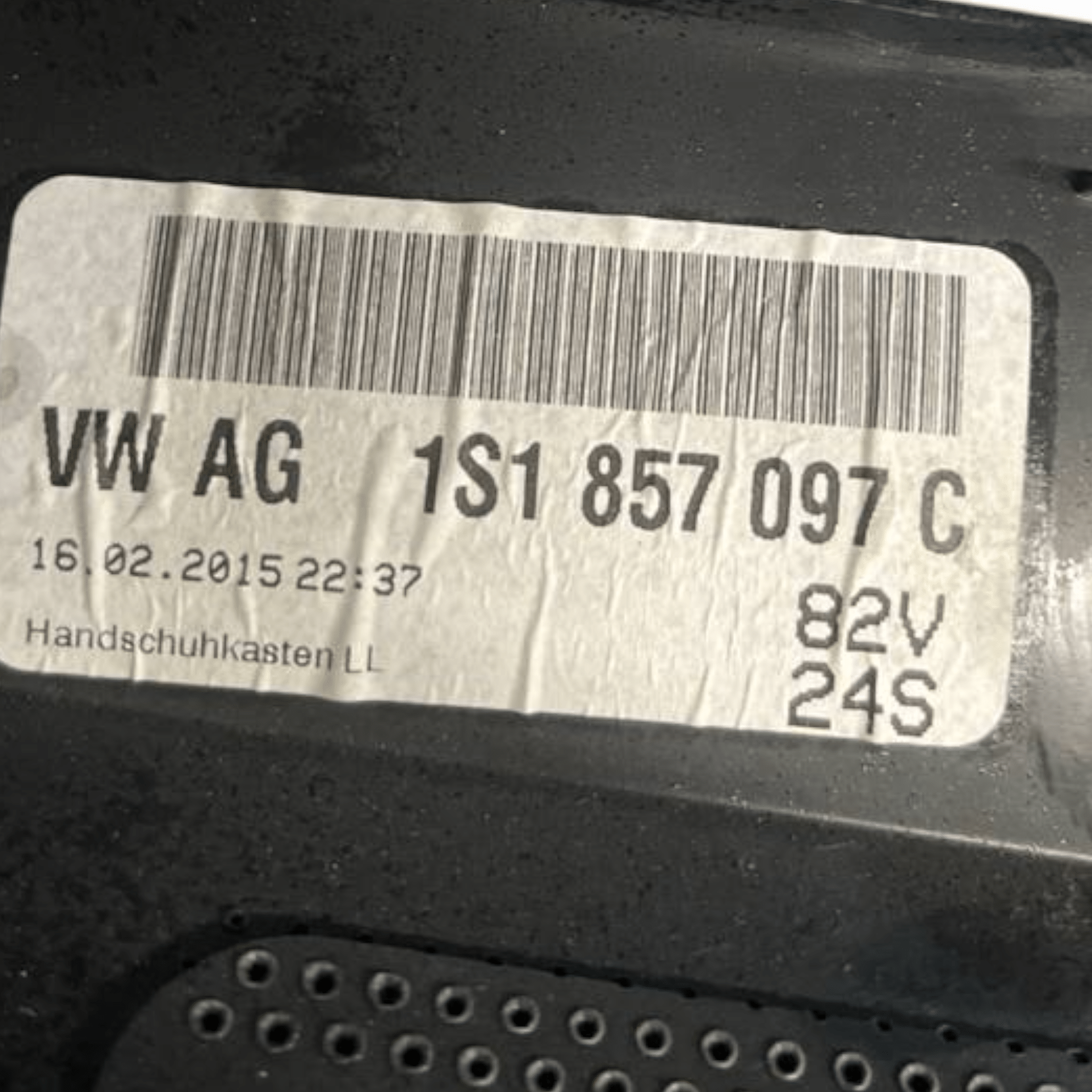 Casetto / Vano Portaoggetti Volkswagen Up (2011 al 2024) cod: 1S1857097C