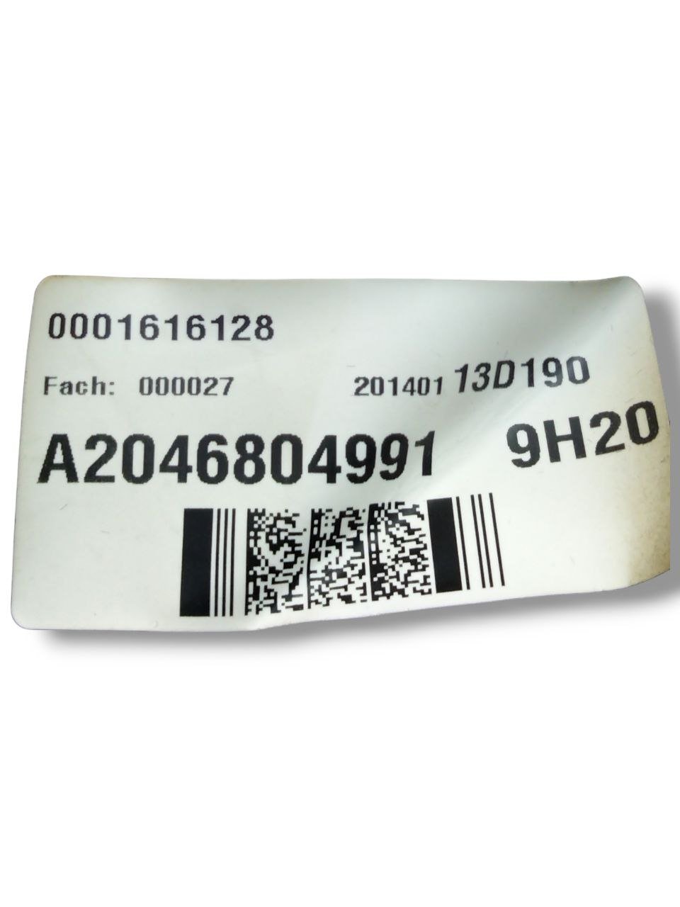 Cassetto / Vano porta oggetti Mercedes-Benz Classe C W204 (2007 al 2014) cod.A2046804991