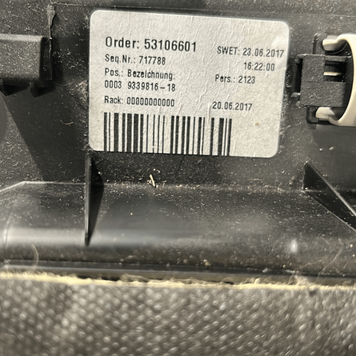 Cassetto / Vano Portaoggetti Bmw X1 F48 cod:9339816-18 (2015 > 2022)