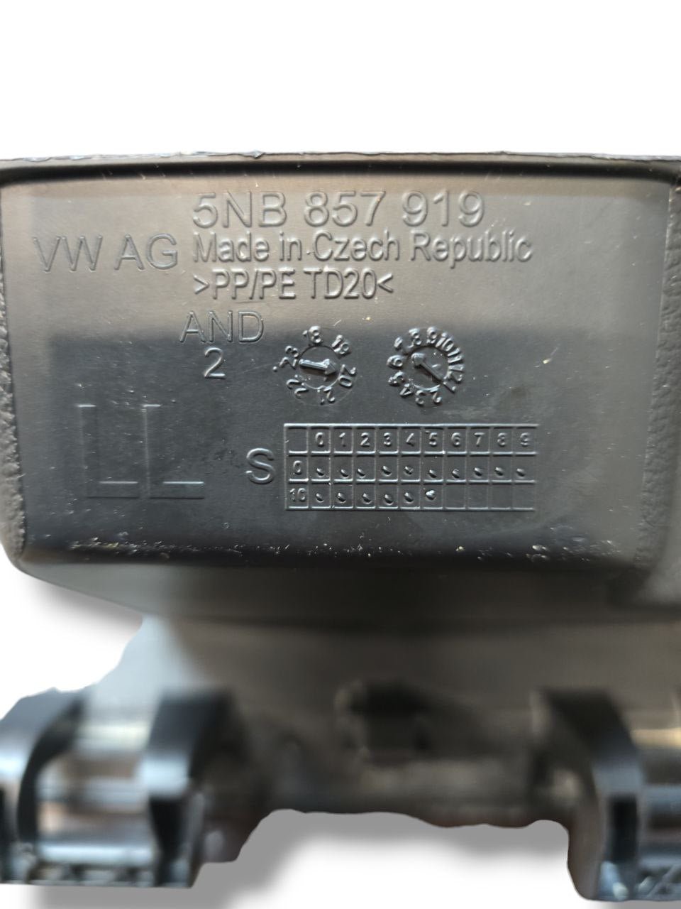 Cassetto / Vano Portaoggetti Volkswagen Tiguan ( 2012 - 2019 ) Cod : 5NB857919