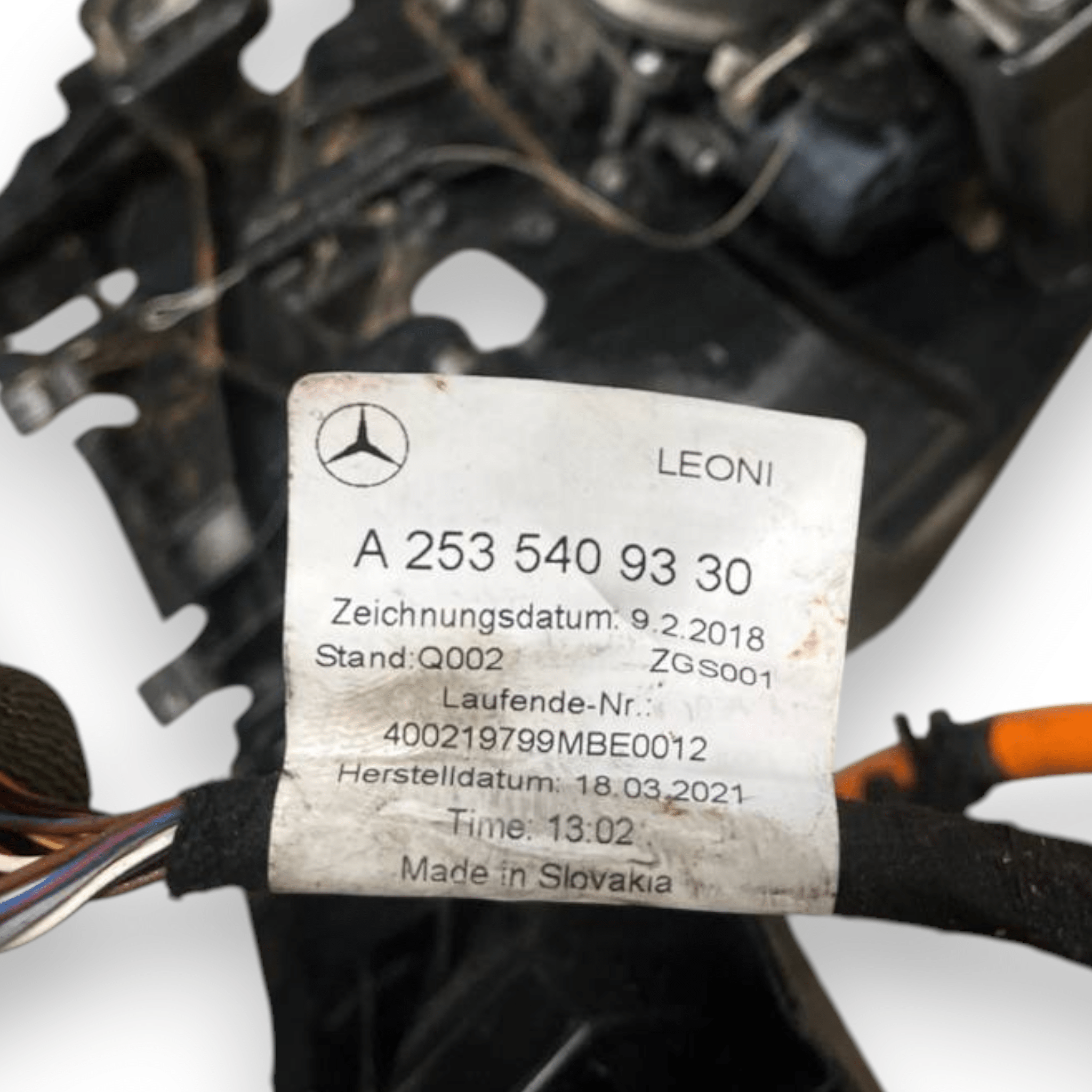 Cavo / Presa di Ricarica Mercedes - Benz Glc C253 2.0 Diesel - Hybrid (2016 al 2023) cod: A2535409330