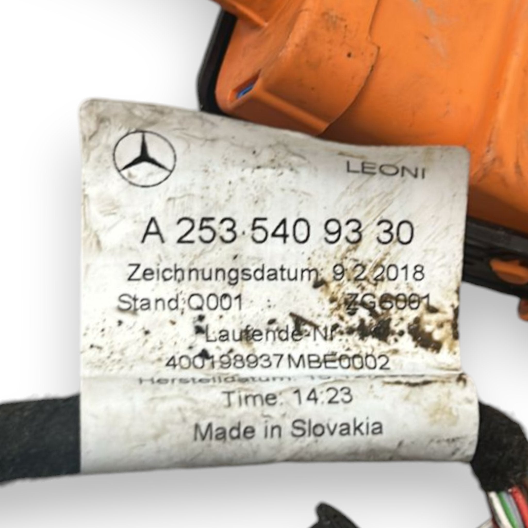 Cavo / Presa Di Ricarica Mercedes Benz GLC (X253) 2.0 Hybrid cod.A2535409330 (2015 > 2022)