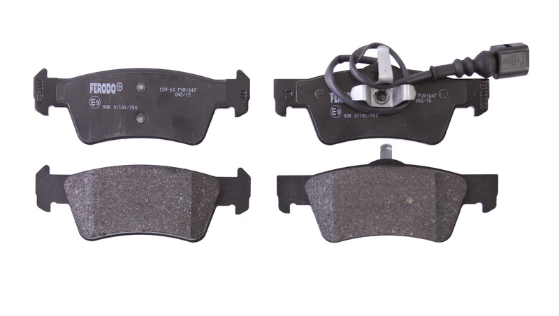Kit 4 Pastiglie Freno Marca Ferodo Codice | FVR1647 BIBA-RICAMBI