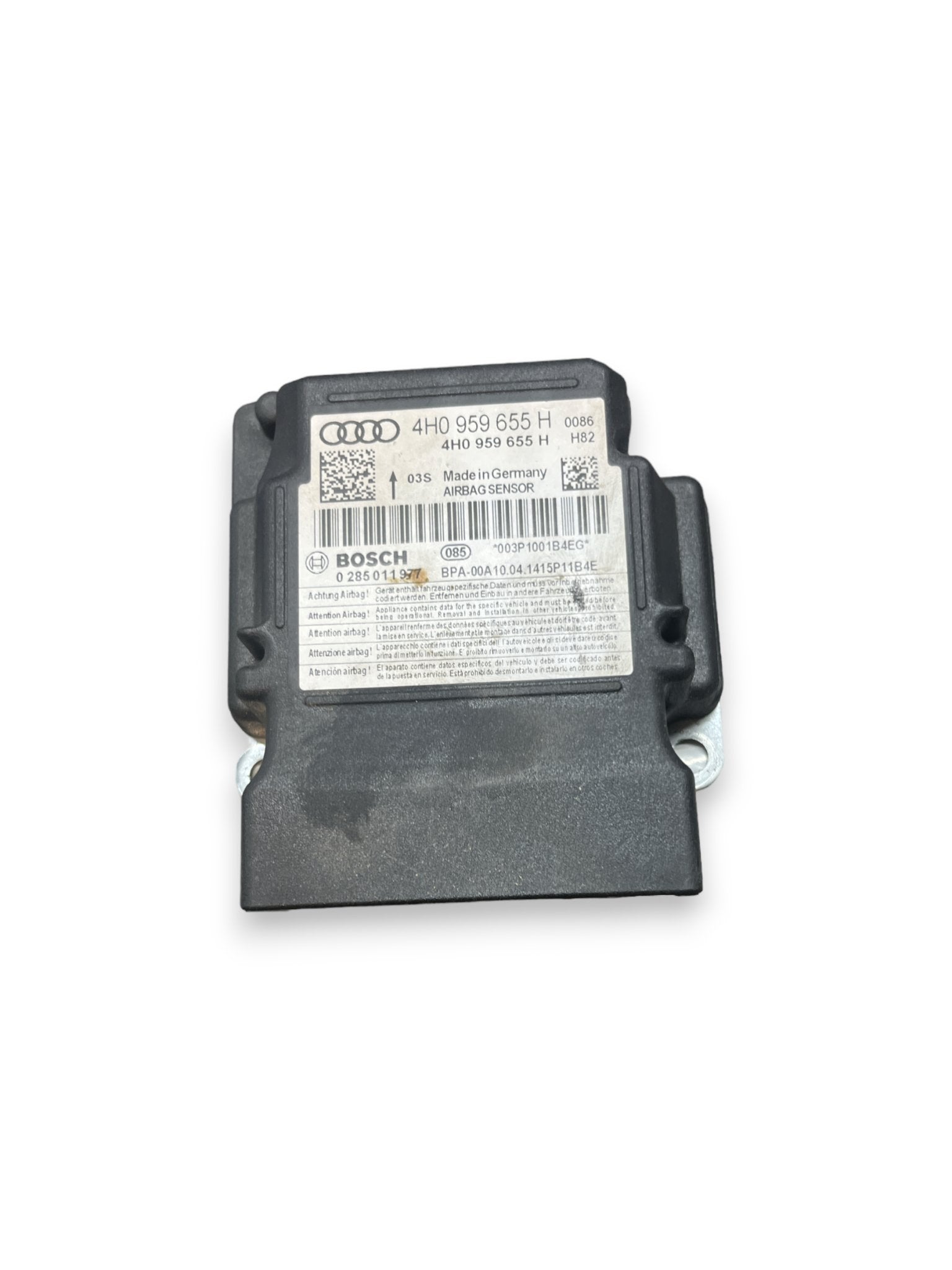 Centralina AIrbag Audi A8 ( D4 - 2015 ) cod : 4H0959655H
