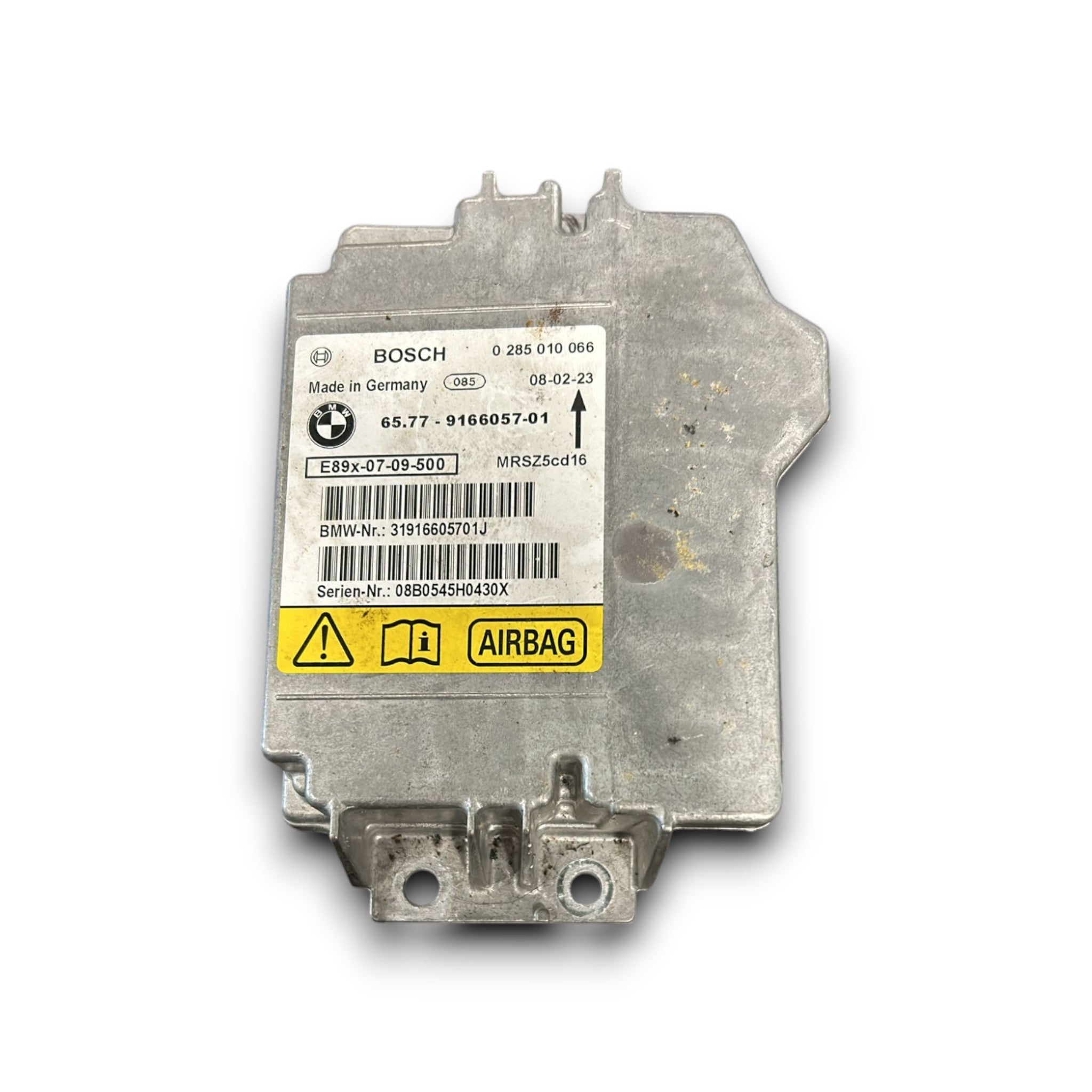 Centralina Airbag Bmw Serie 1 E87 2.0 Diesel cod:9166057-01 (2004 > 2013)