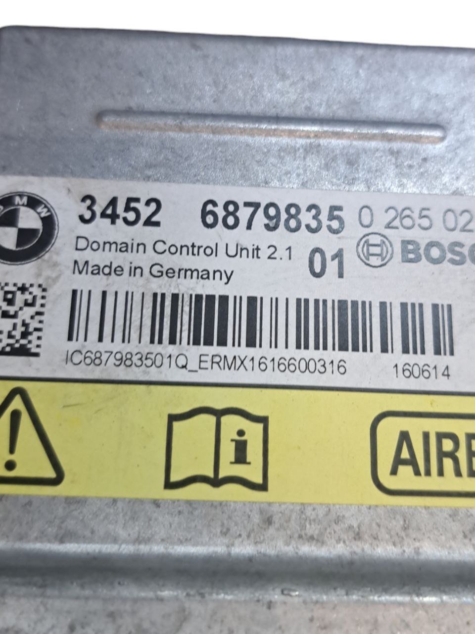 Centralina Airbag Bmw Serie 1 F20 (2011-2019) COD:34526879835-0265020825
