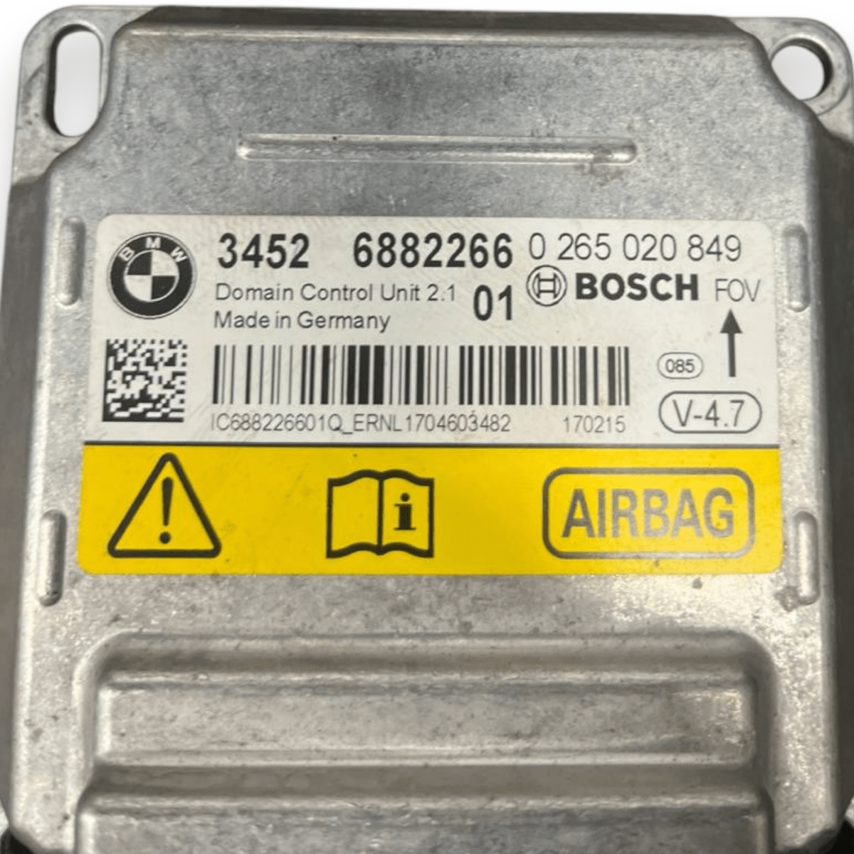 Centralina Airbag Bmw X5 F15 (2013 al 2018) cod: 6862375-01