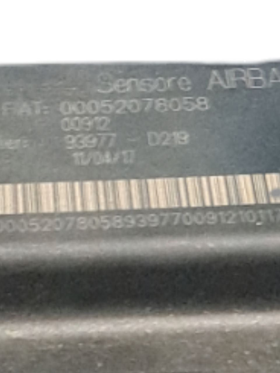 Centralina Airbag Fiat Tipo (2015>) COD:52078058