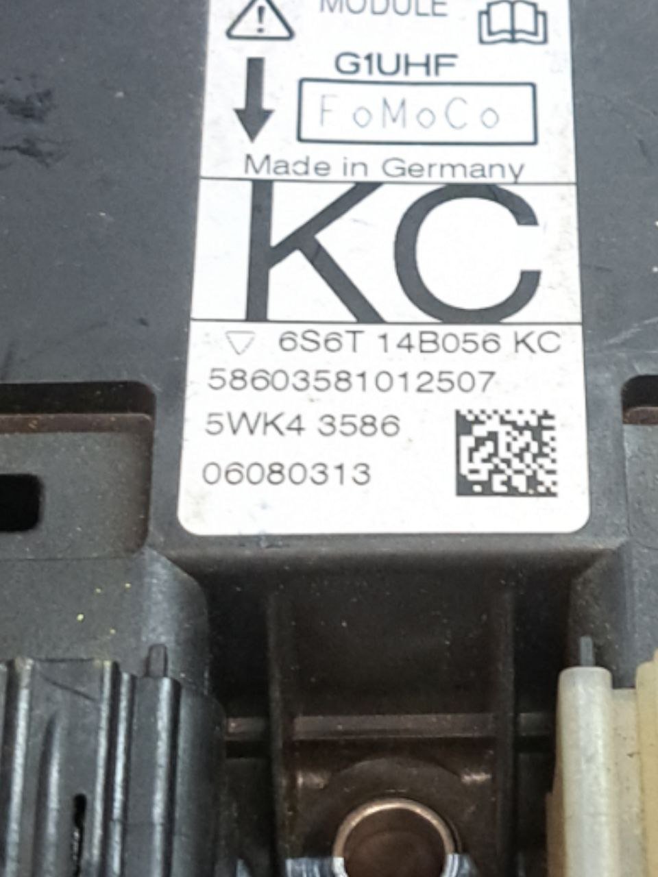 Centralina airbag Ford Fiesta mk5 (2002-2008) COD:6S6T-14B056-KC