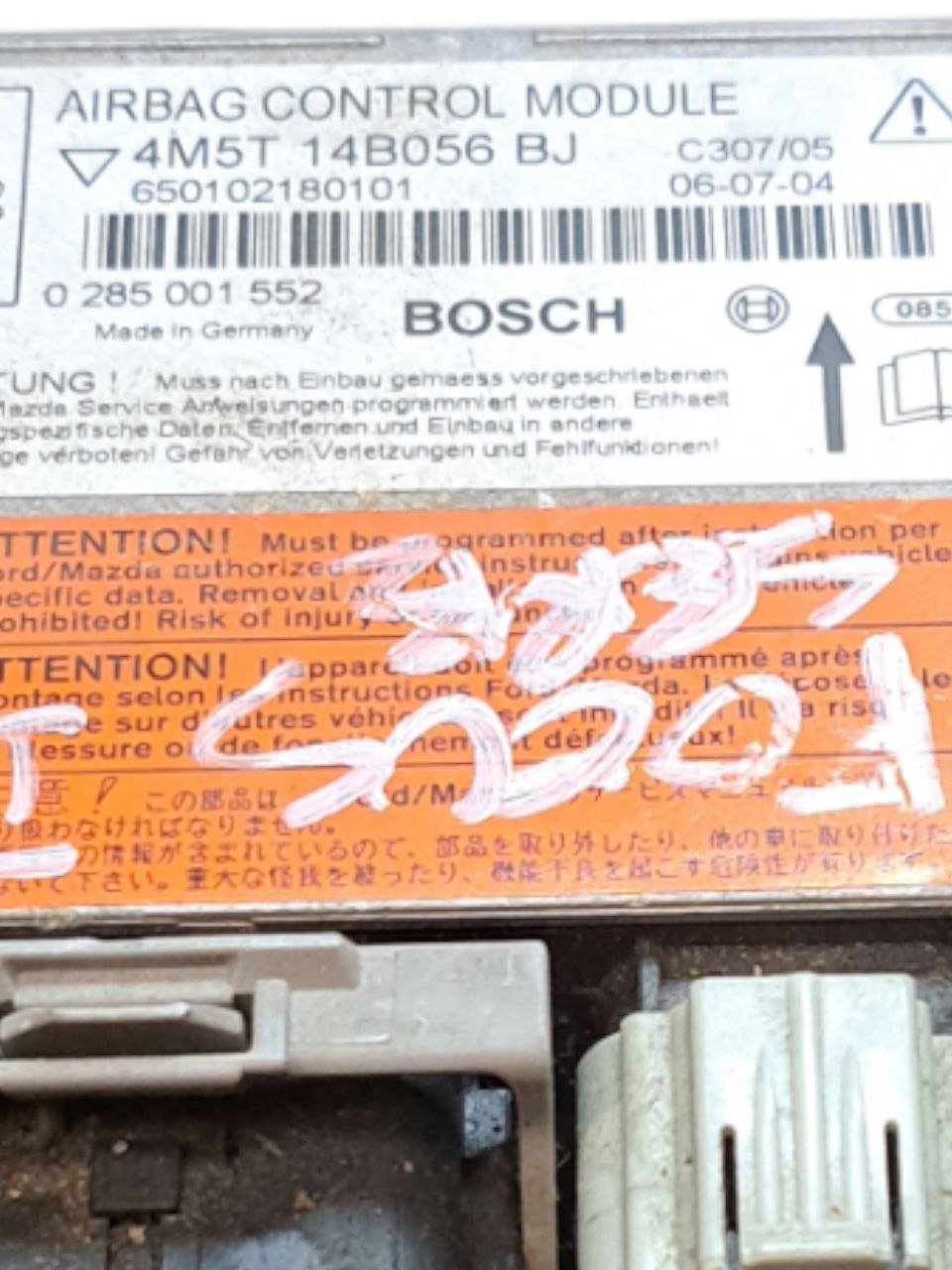 Centralina airbag Ford Focus mk2 (2004-2011) COD:4M5T-14B056-BJ