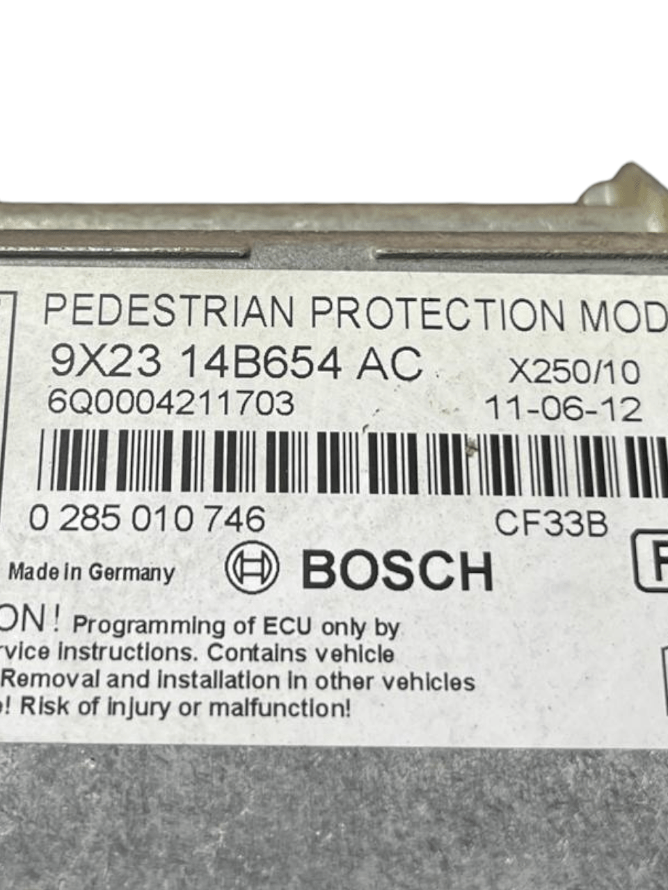 Centralina airbag Jaguar XF 250 (2008-2015) cod.9X23-14B654-AC