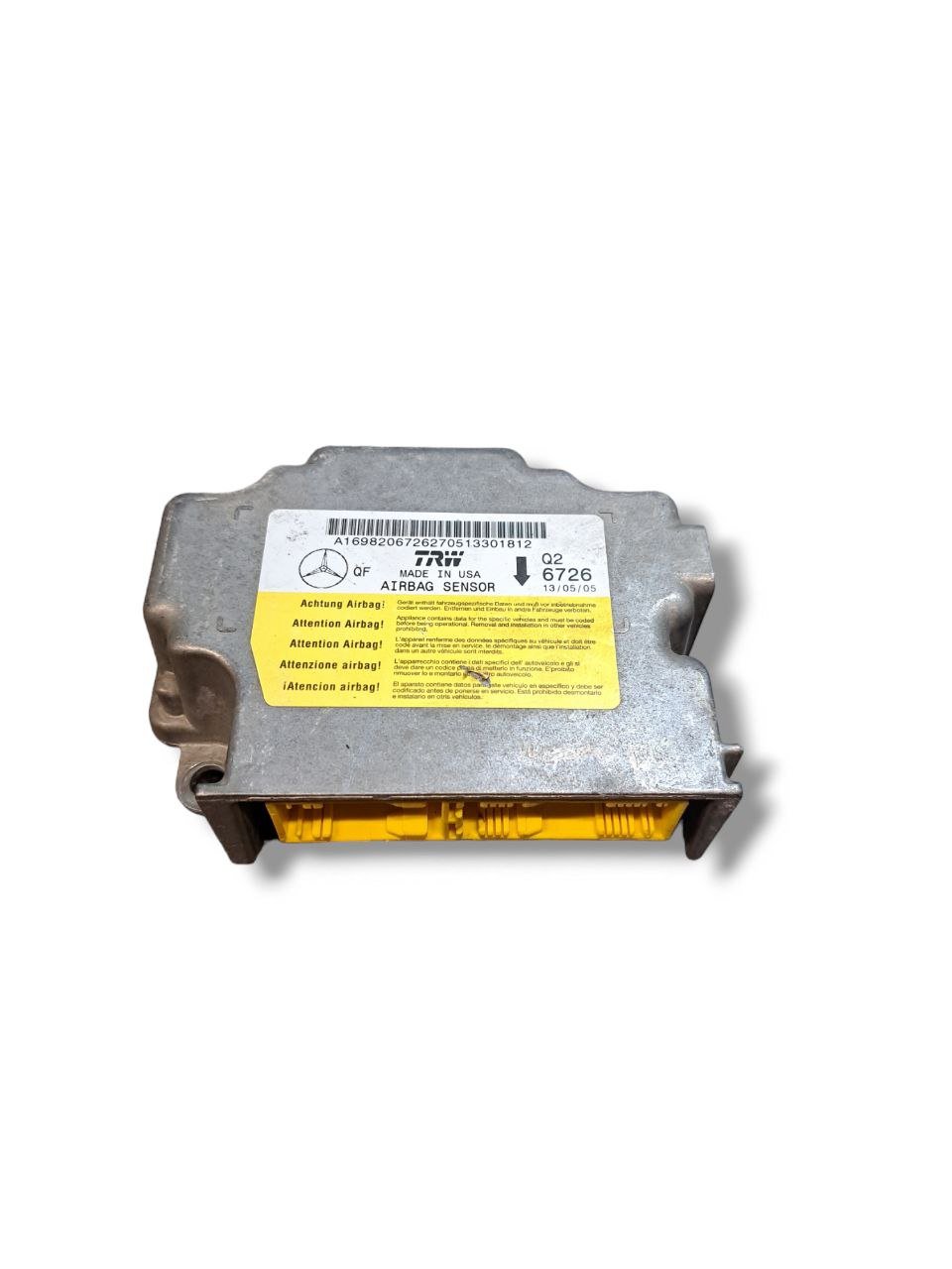 Centralina Airbag Mercedes-Benz Classe A w169 ( 2004 - 2012 ) COD:A1698206726