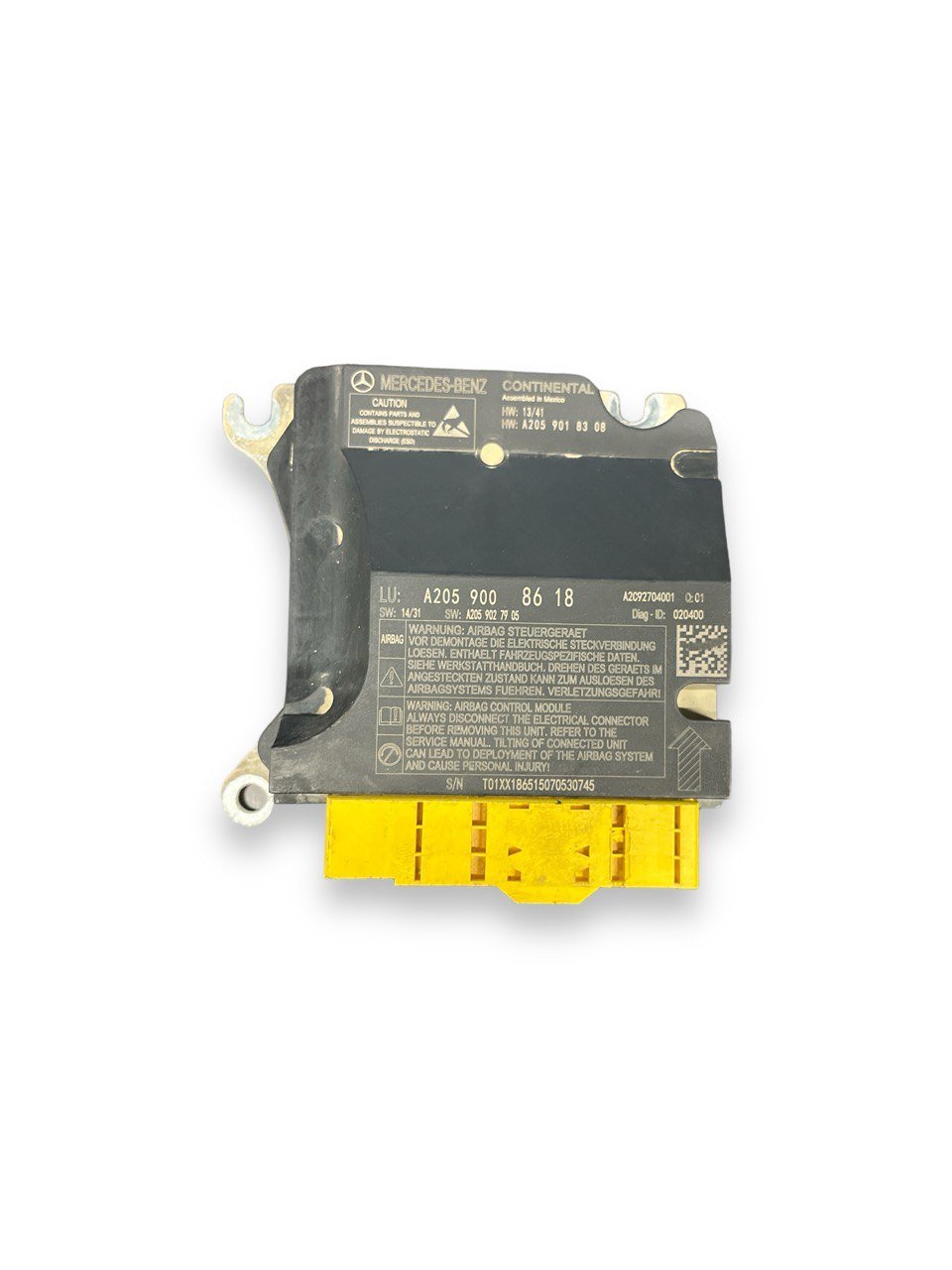 Centralina Airbag Mercedes-Benz Classe C W205 (2014-2021) COD:A2059008618
