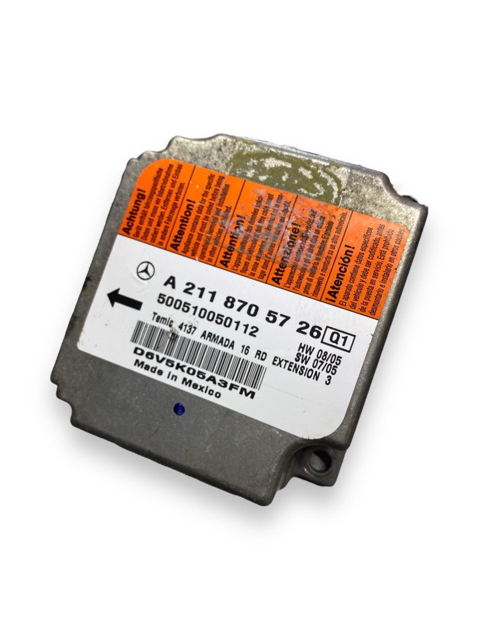 Centralina Airbag Mercedes CLS W219 (2004-2010) COD:A2118705726
