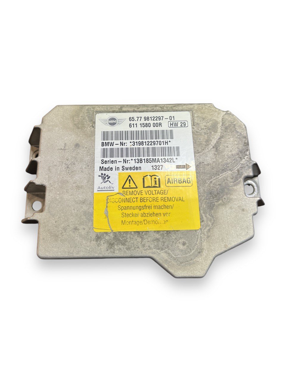 Centralina airbag Mini One R56 / Countryman R60 (2007-2017) cod.981229701