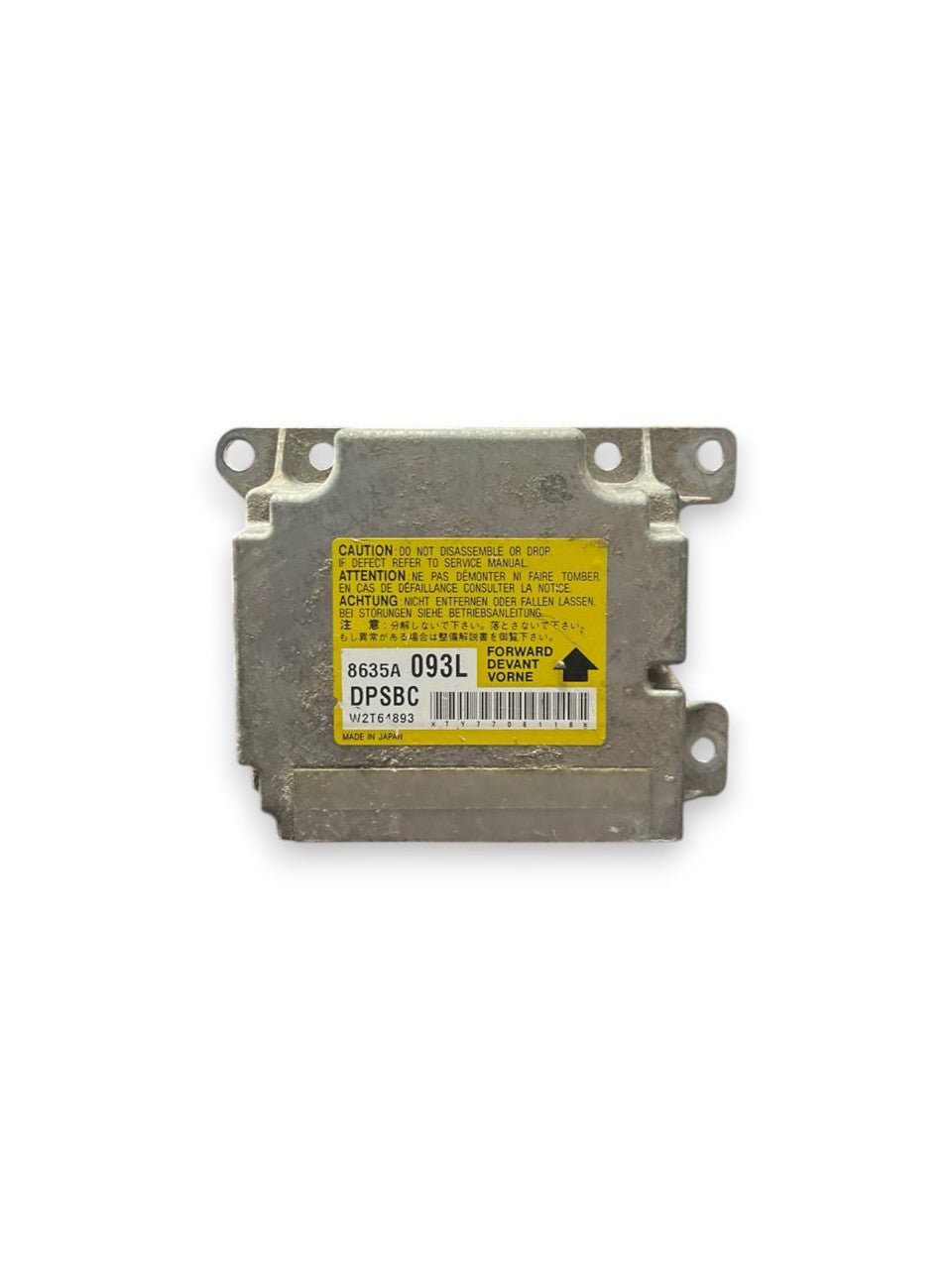 Centralina Airbag Mitshubishi Pajero V80 (2006 al 2021) cod: 8635A093L