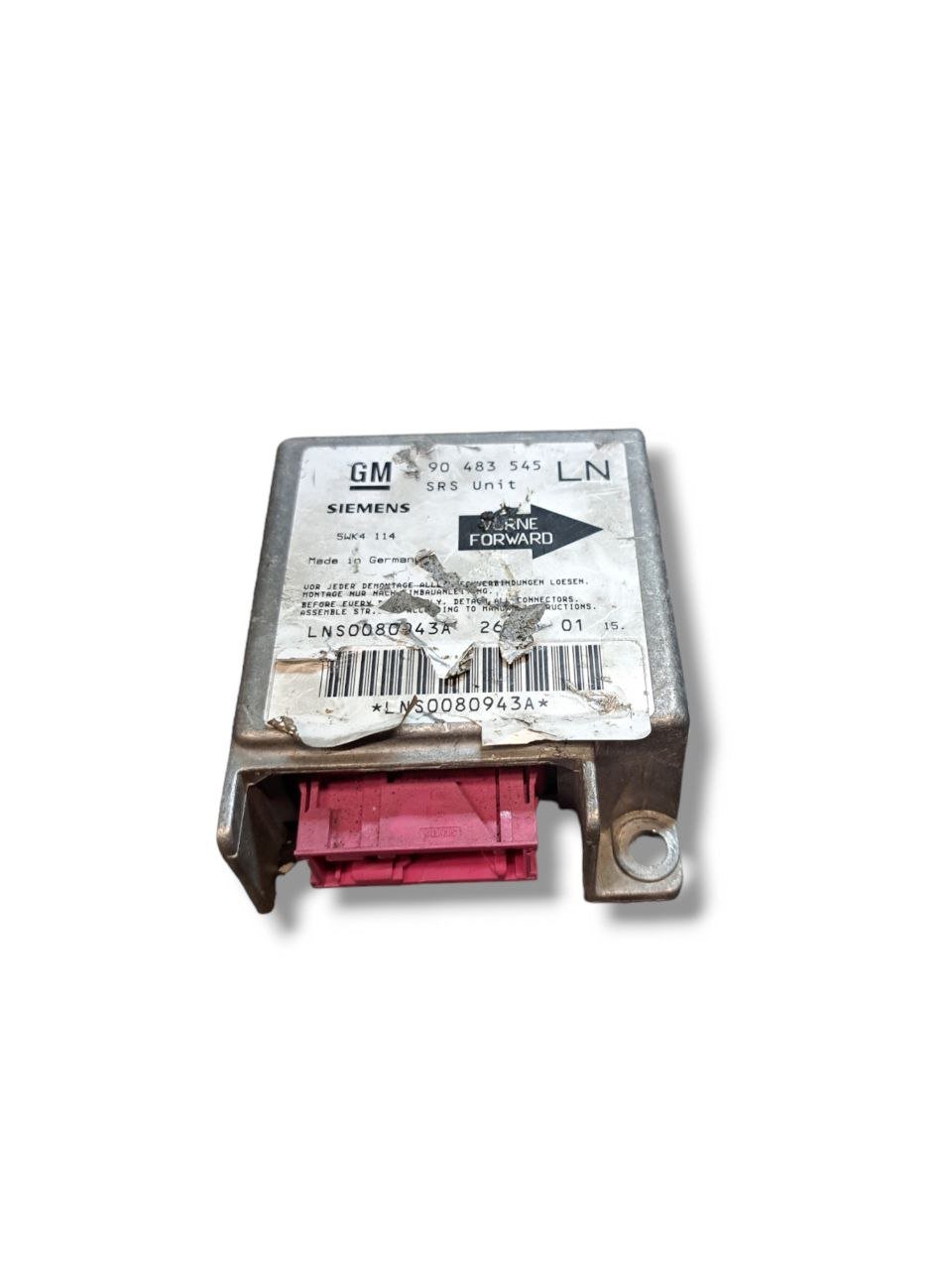 Centralina airbag Opel Corsa B (1993-2000) COD:90483545