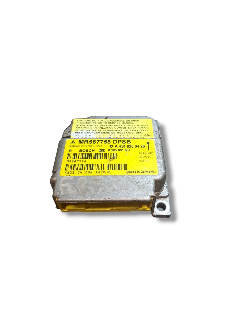 Centralina Airbag Smart Forfour W454 (2002-2006) COD:A4548200426