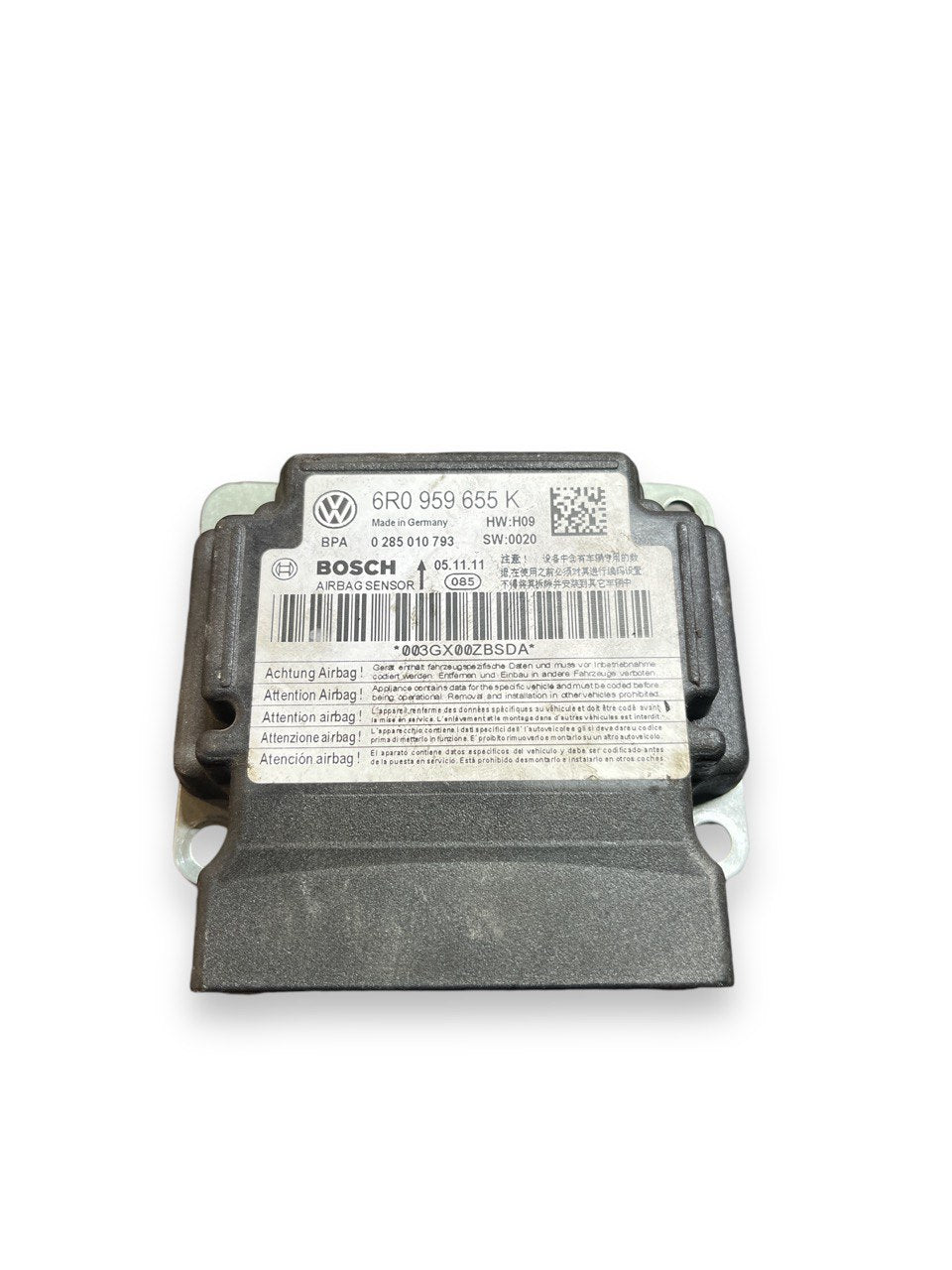 Centralina Airbag Volkswagen Polo 6R / Seat Ibiza 6J (2008-2017)cod.6R0959655K