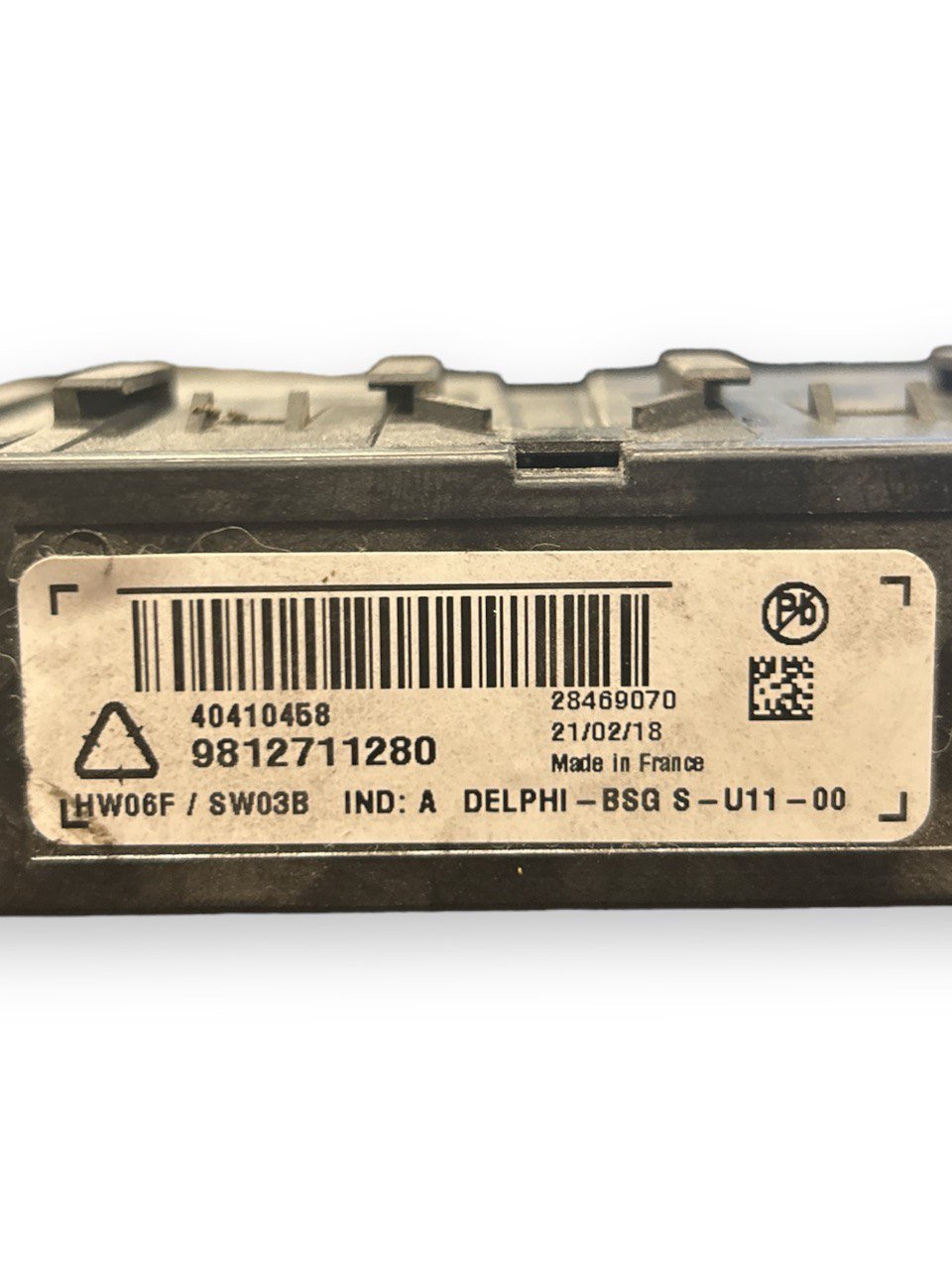 Centralina Allarme / Antifurto Citroen C4 1.6 Diesel (2004 > 2018) cod . 9812711280
