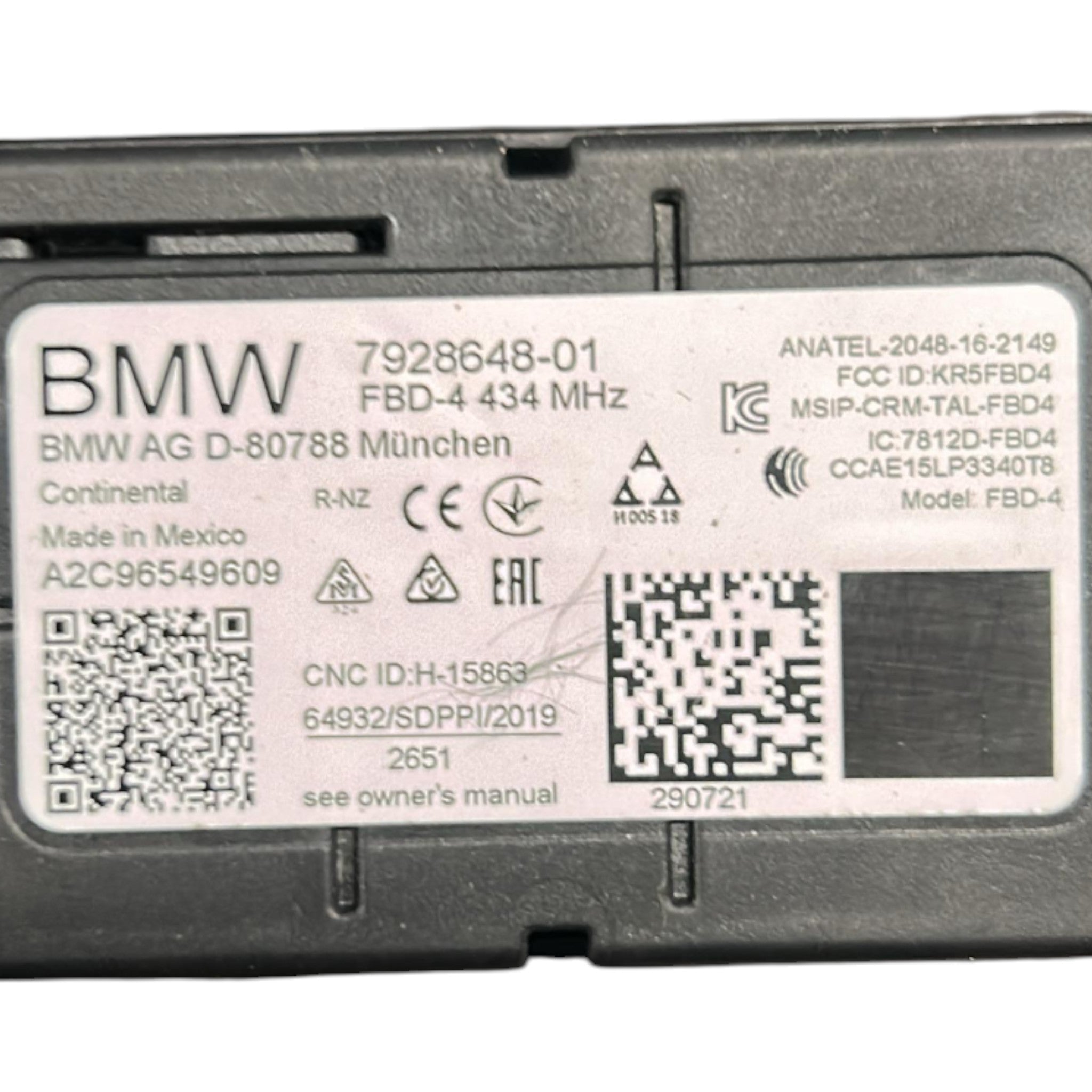Centralina Amplificatore Antenna BMW X3 (G01) cod.7928648-01 (2017 > 2024)