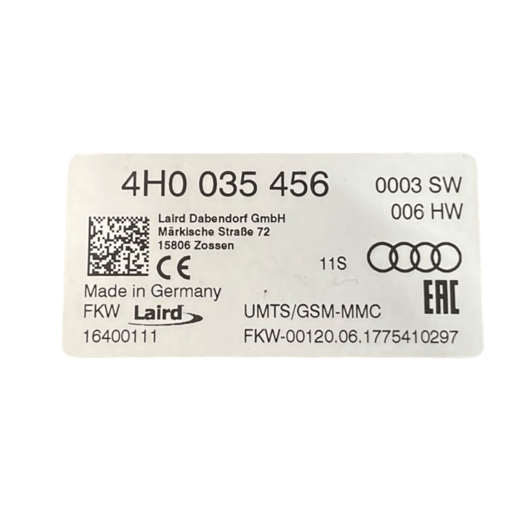 Centralina Amplificatore Antenna Skoda Octavia NX IV (2019-2024) cod.4H0035456
