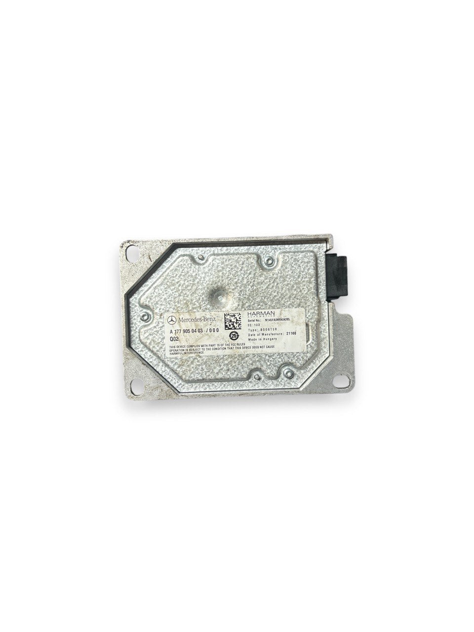 Centralina / Amplificatore Audio Mercedes Benz Classe A (W177) (2018 > ) cod.A1779050403
