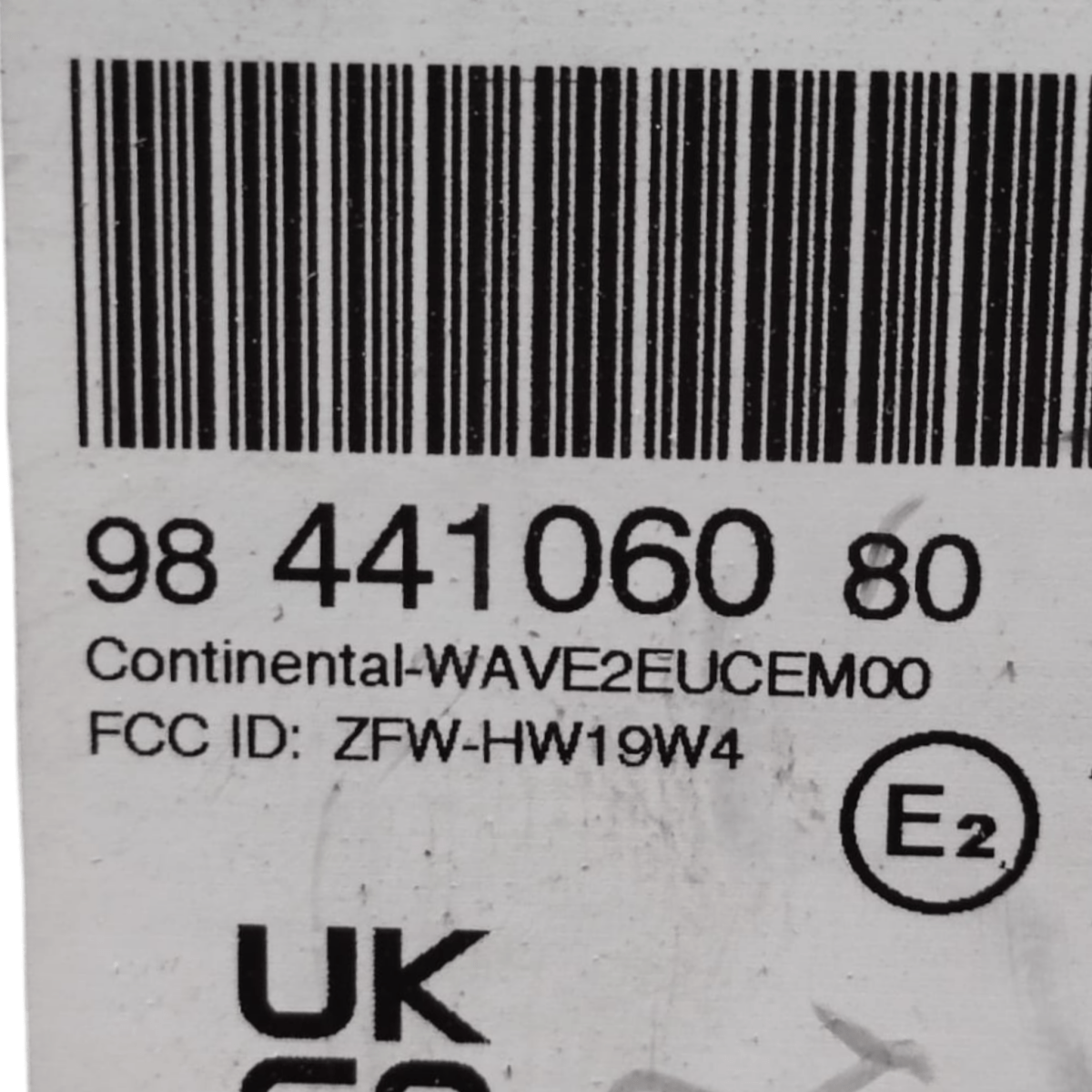 Centralina autoradio peugeot 3008 cod: 9844106080 (2016-2023)