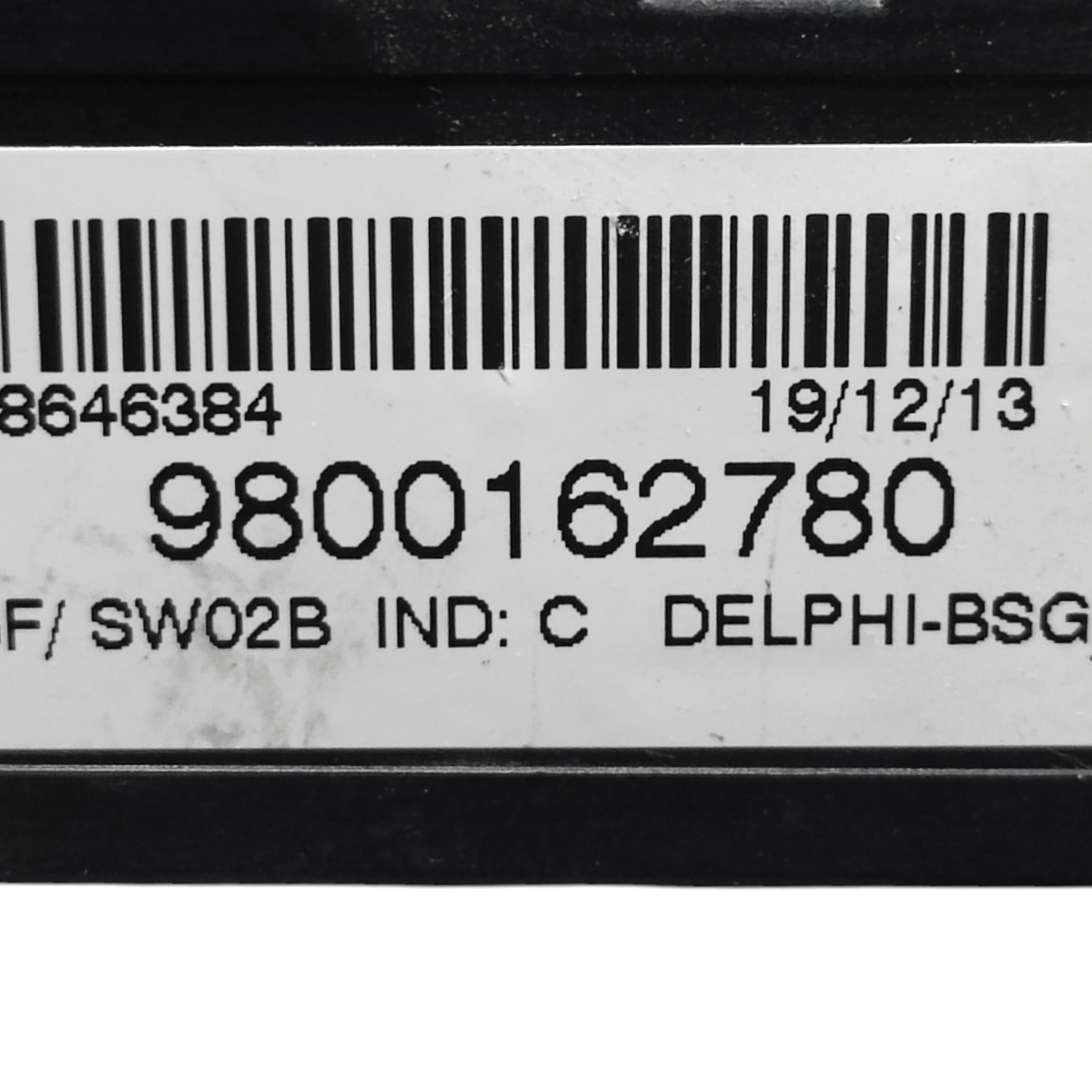 Centralina Bagagliaio Citroen C4 Picasso COD: 9800162780 (2013-2022)