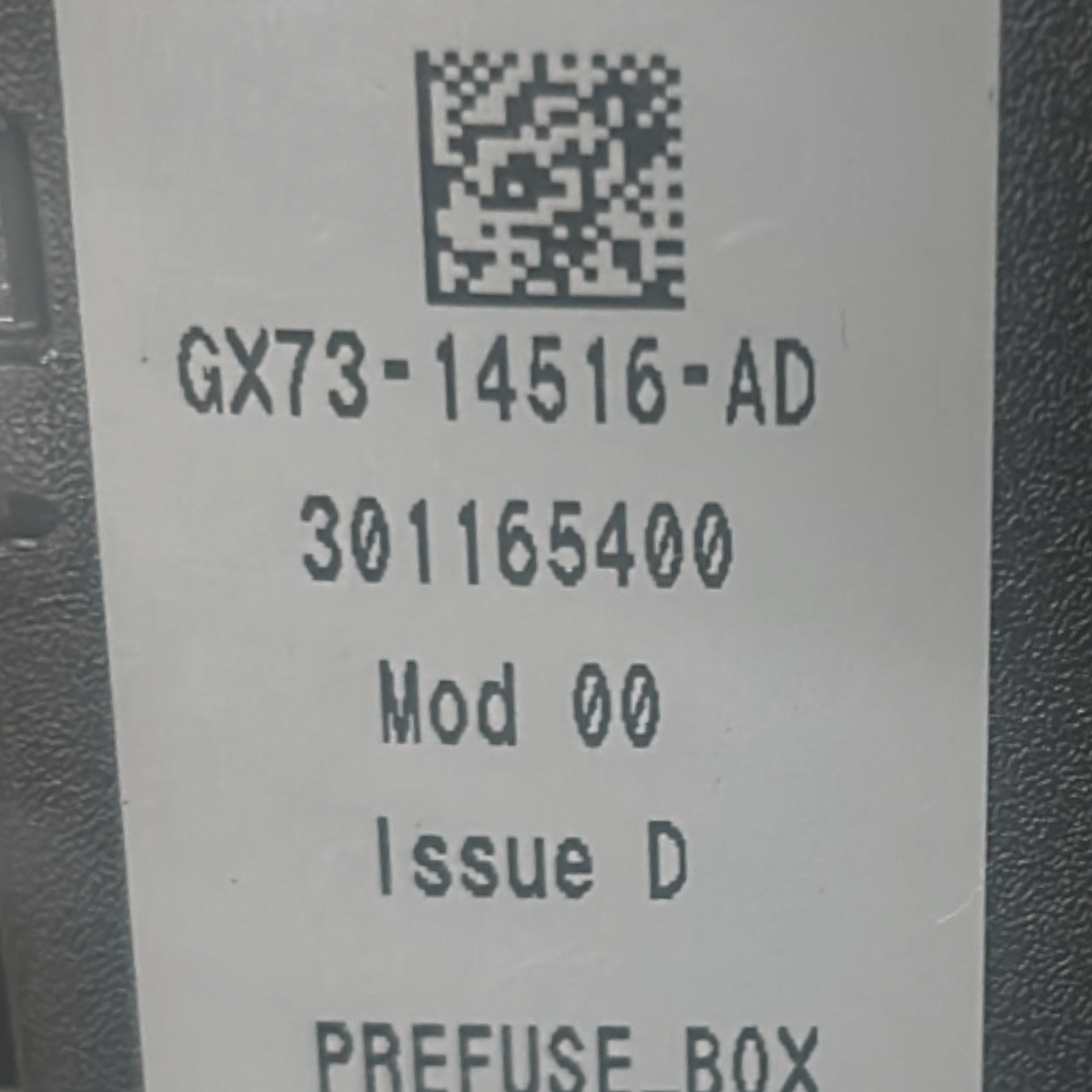Centralina Batteria Jaguar XE (X760) cod.GX73-14516-AD 2.0 Diesel (2015 > 2024) Distributore Scatola Fusibili