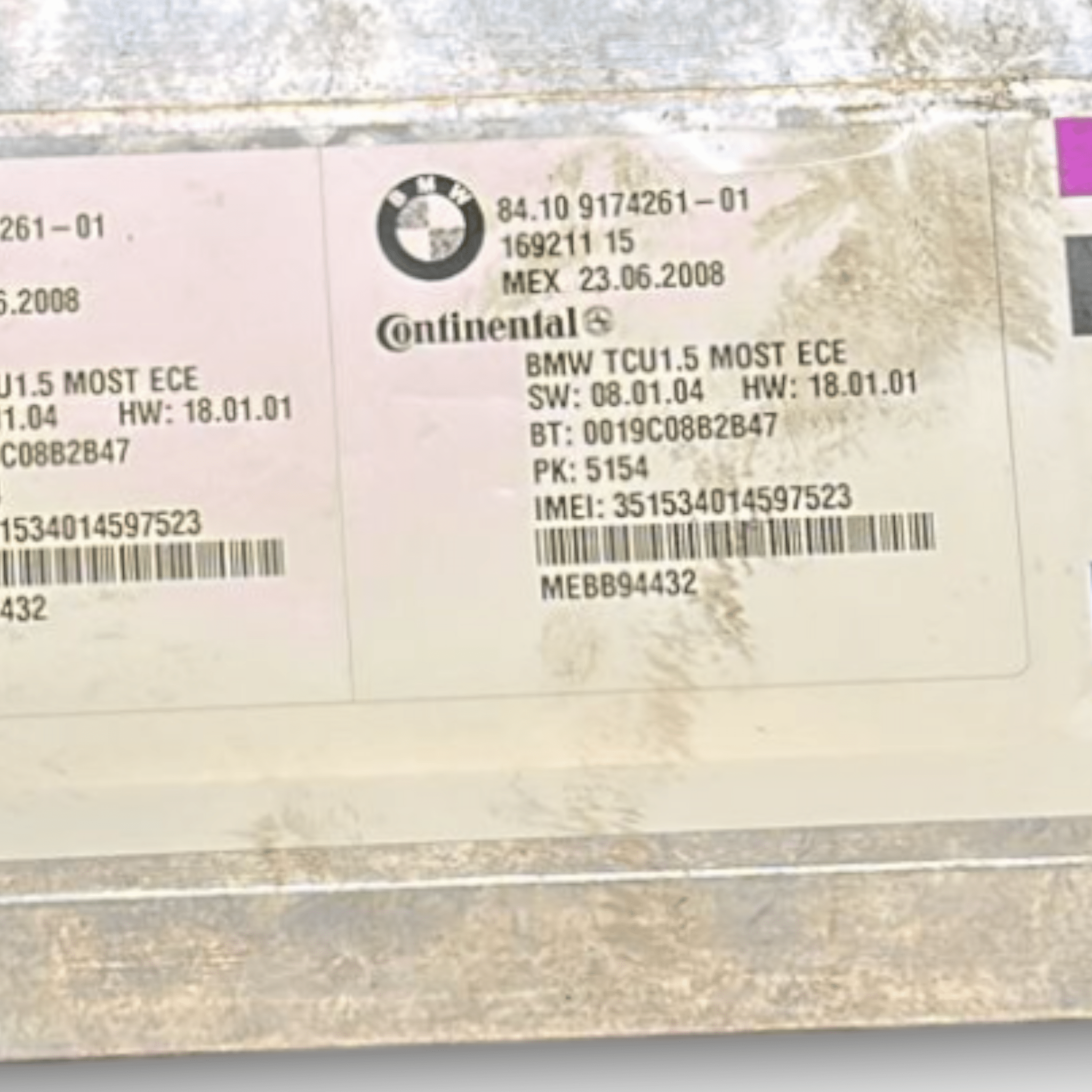 Centralina Bluetooth Bmw Serie 3 (E90) cod:84109174261-01 (2005 >2013)