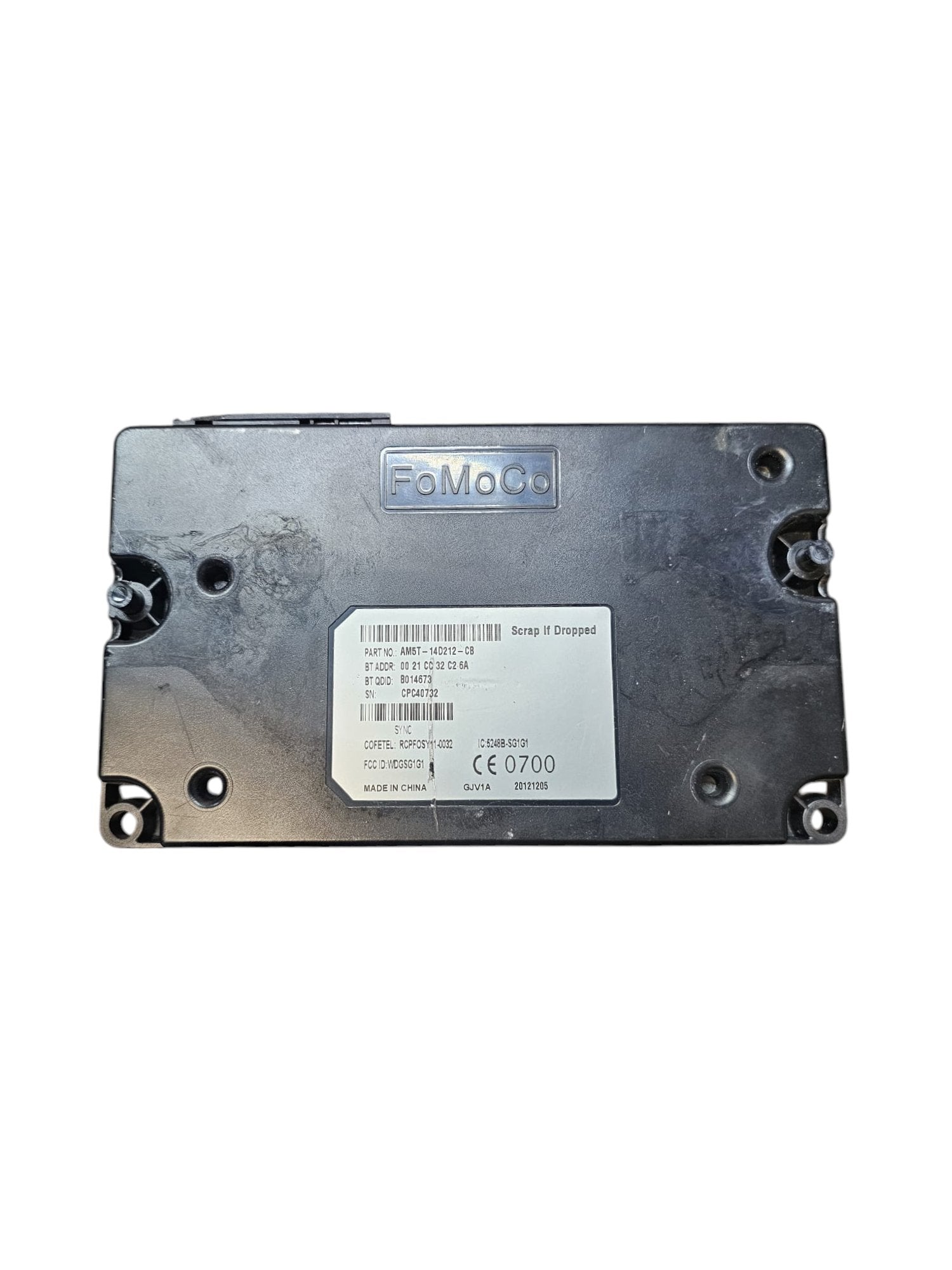 Centralina Bluetooth Ford B-Max Cod:AM5T-14D212-CB (2012-2018)