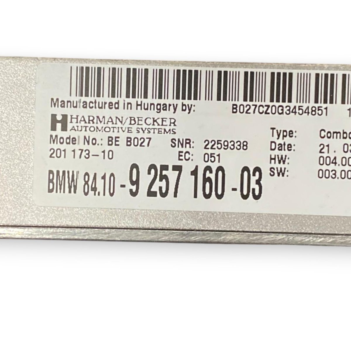 Centralina bluetooth mini paceman (2012-2016) Cod: 9257160-03