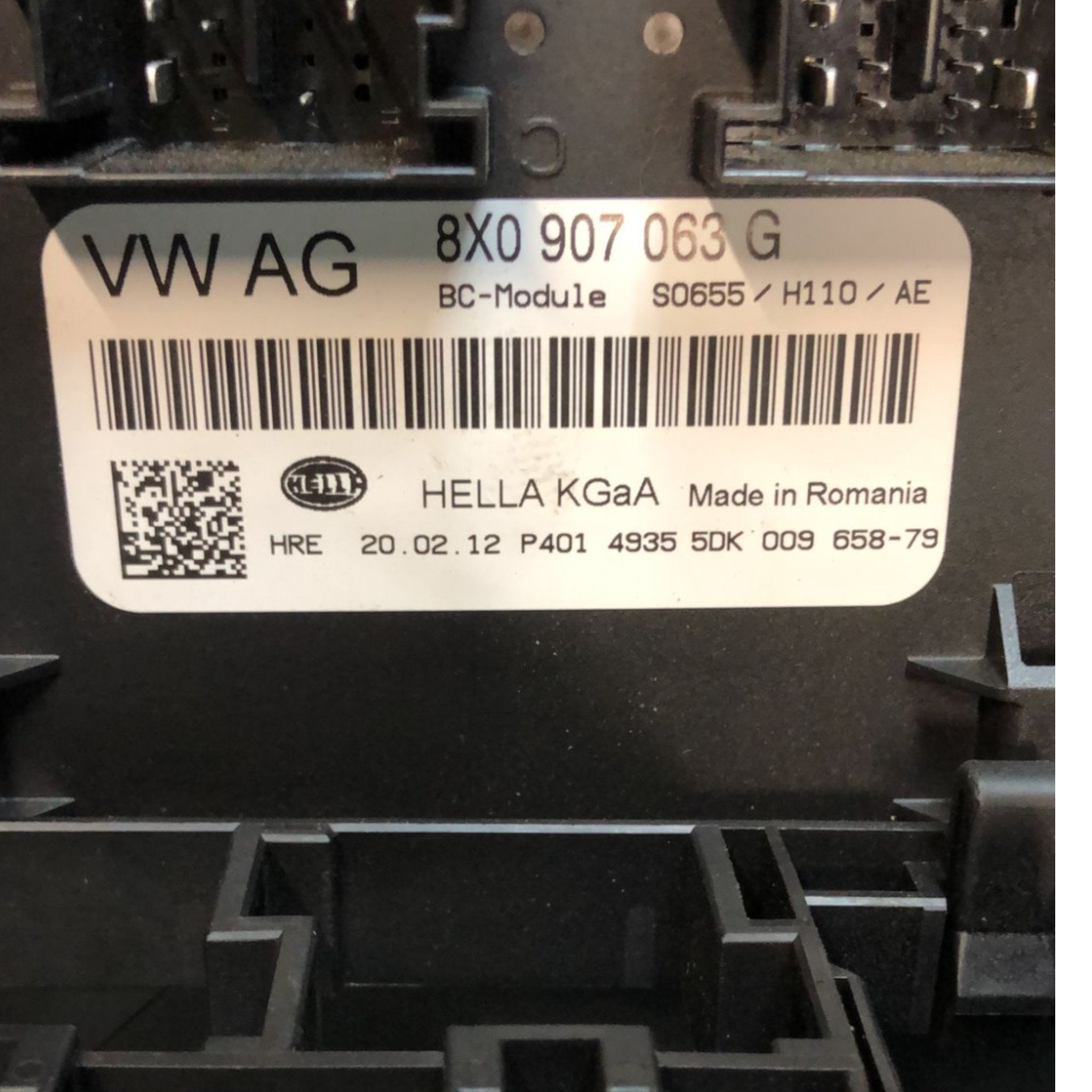 Centralina Body Computer Audi A1 (8X) 1.6 Diesel (2010 > 2018) cod:8X0907063