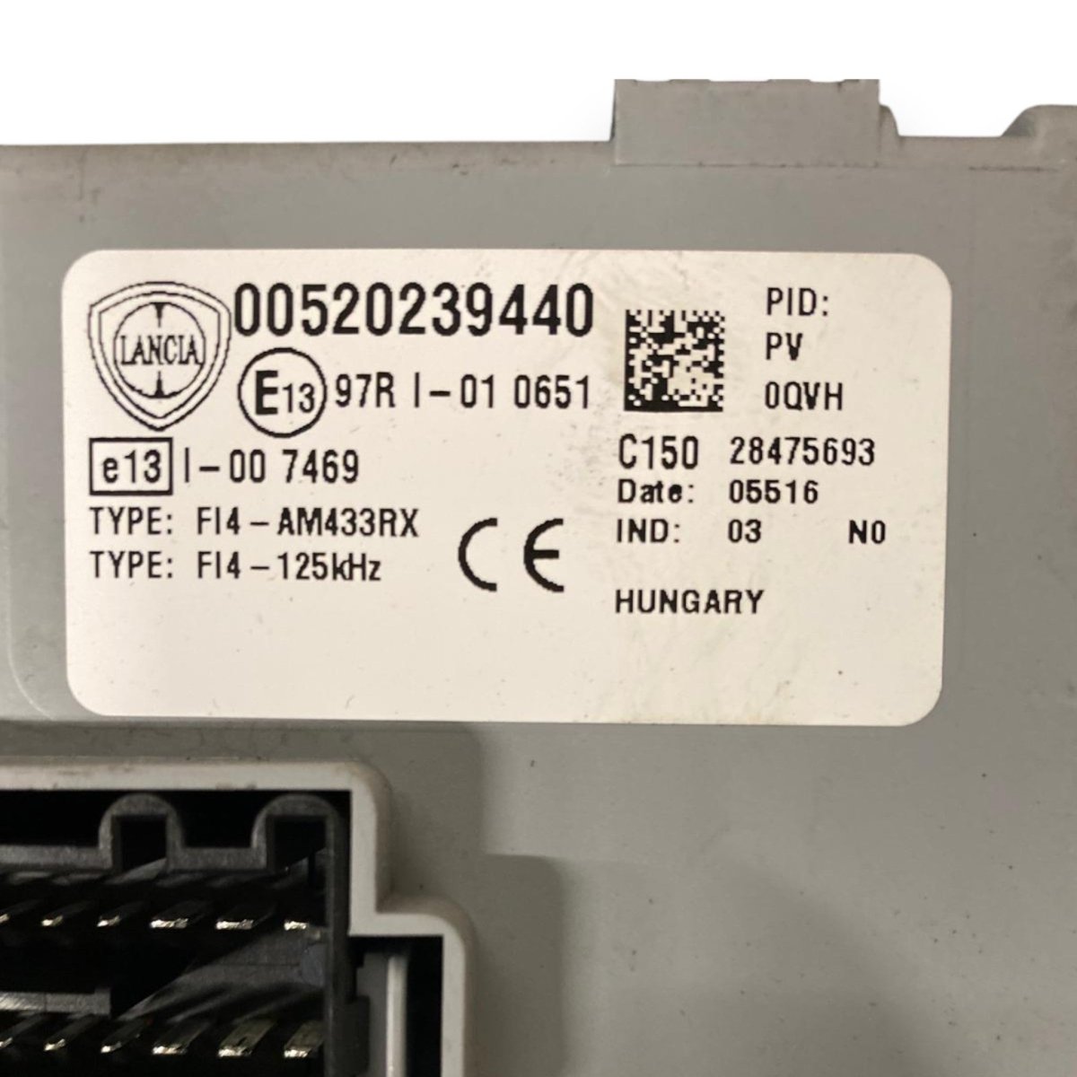 Centralina / body computer Lancia Ypsilon II 1.2 Benzina (2015-2023) Cod: 00520239440
